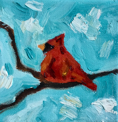 Peaceful Cardinal