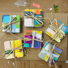 Abstract Art Drink Coasters No. 1
