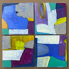 Abstract Art Drink Coasters No. 4