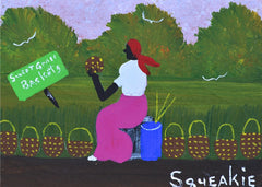 Basket Lady (Scarf)