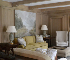  above: painting by Jane Ingols, interiors by Herndon Interiors