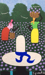 Gathering Flowers (White Hat)