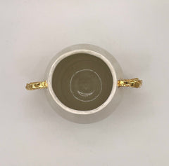 Gold Medallion Vase