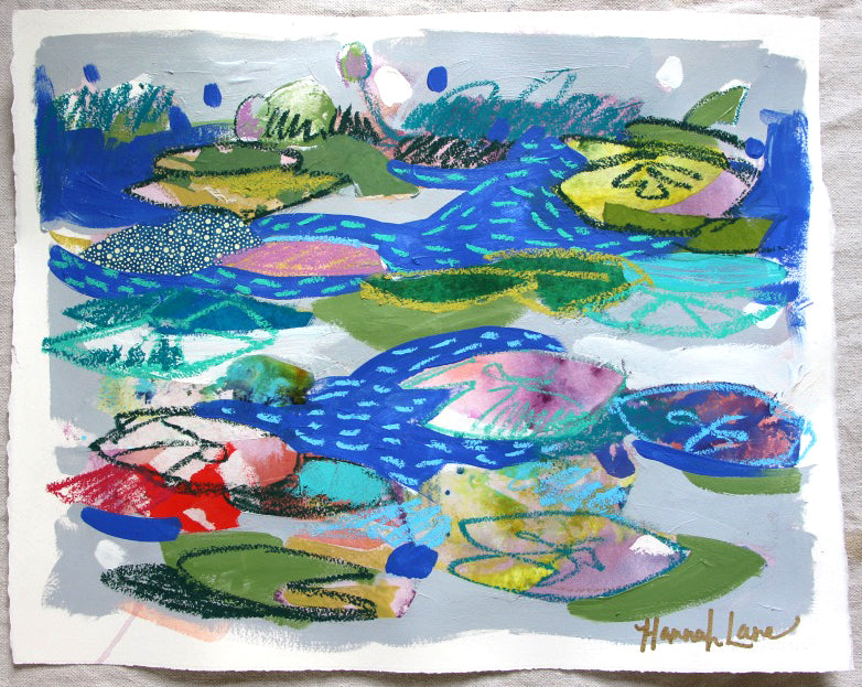 Blue Lilies