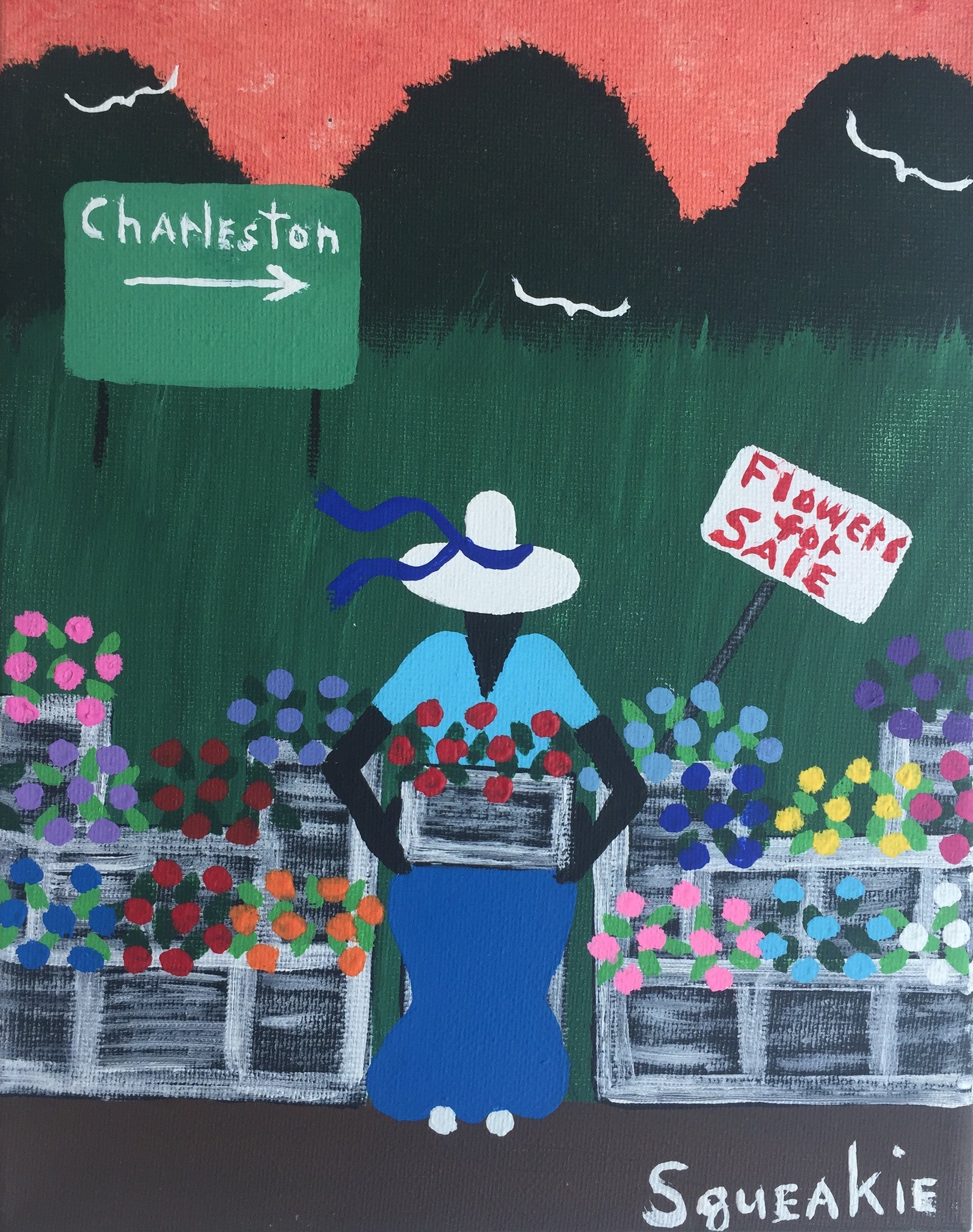 Flower Lady