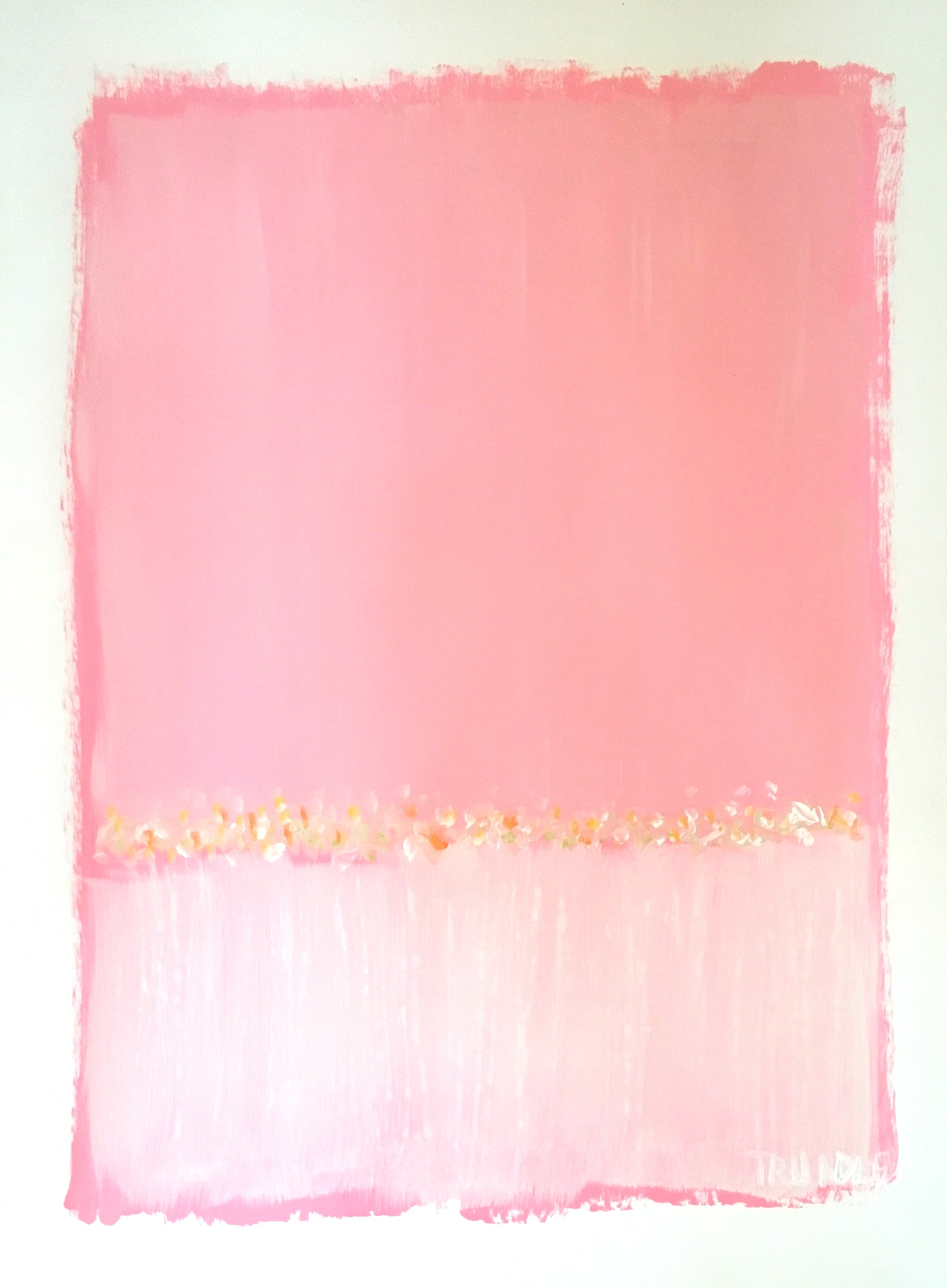 Landscape Study in Pink