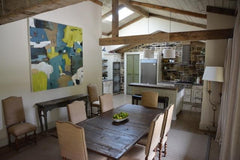 above: commissioned painting by Kim Collinson